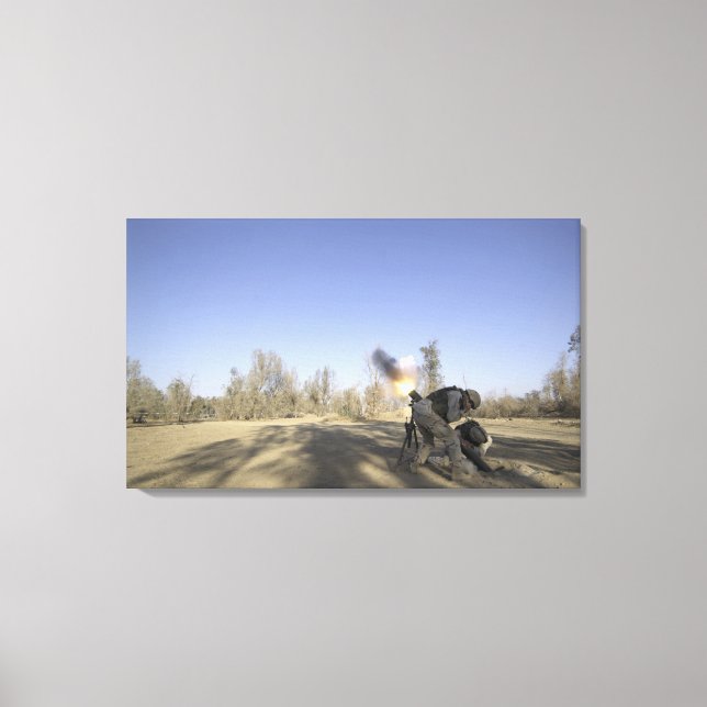 Impressão Em Tela soldados (Frente)