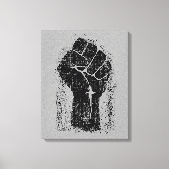 Impressão Em Tela Solidariedade resiste ao estilo desolado (Frente)