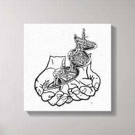 Impressão Em Tela solteiro de 12" x 12", 1,5"