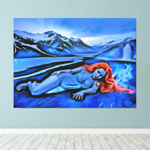 Impressão Em Tela "Sólvátra" - Flame Bento Ice