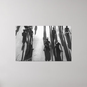 Impressão Em Tela Sombras