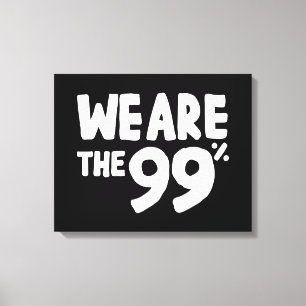 Impressão Em Tela Somos os 99%