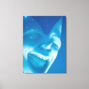 Impressão Em Tela Sonhador Louco nas Estrelas - Ken Gage Art