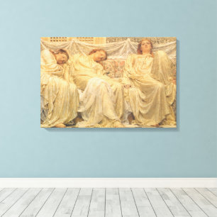 Impressão Em Tela Sonhadores por Albert Joseph Moore, Arte Vitoriano
