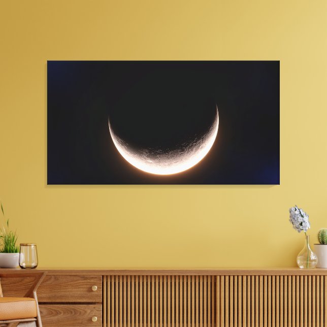 Impressão Em Tela Sonho da Lua (Insitu(Sala de estar))