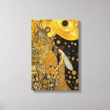 Sonho de Fada ouro em Fantasia Inspirada no Klimt