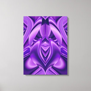 Impressão Em Tela Sonho de Lírio Roxo
