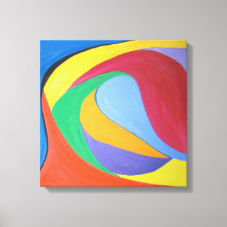 Impressão Em Tela Sonho do dia, abstrato de arte de parede