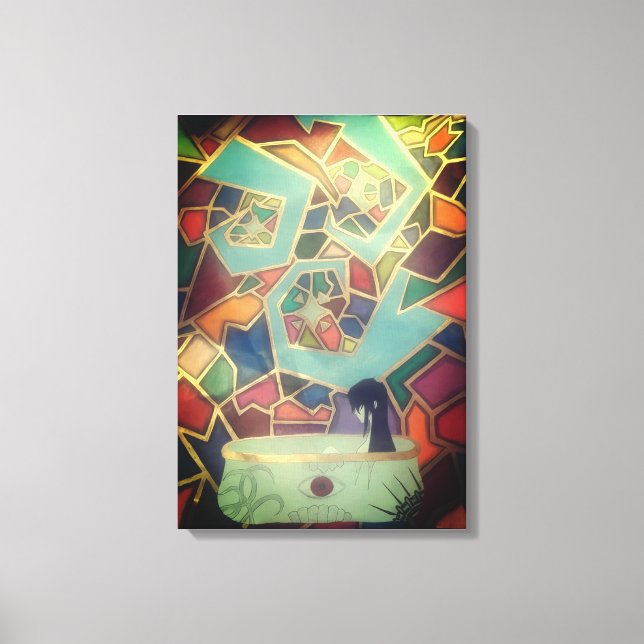 Impressão Em Tela Sonhos Contidos (Frente)