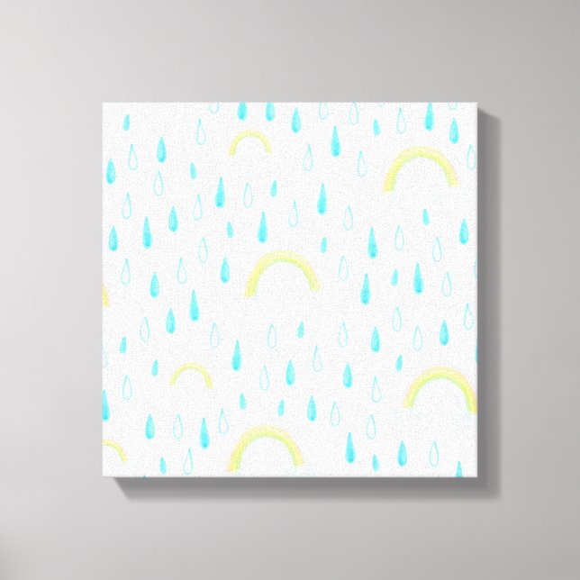 Impressão Em Tela Sonhos do Arco-íris (Frente)