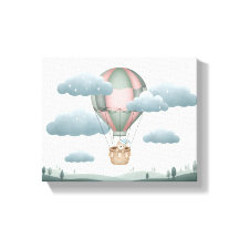 Sonhos Doces Urso Verde Poeirento Arte de Balão de