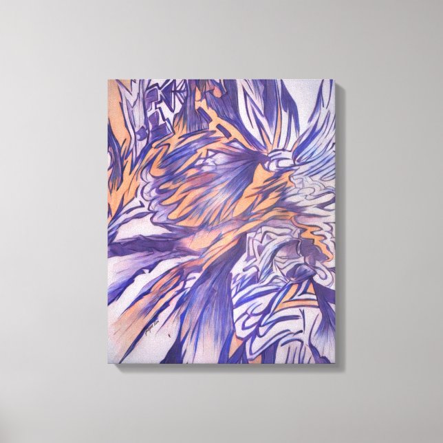 Impressão Em Tela Sonhos Espalhados (Frente)