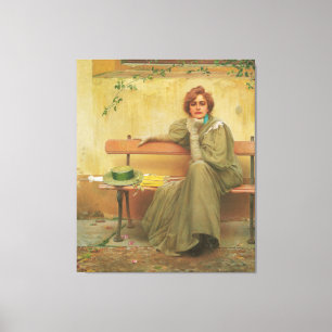Impressão Em Tela Sonhos por Vittorio Matteo Corcos 1896