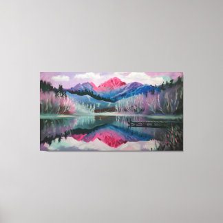 Impressão Em Tela Sonhos Refletidos