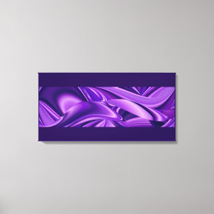 Impressão Em Tela Sonhos Roxos, Arte de Arco-Íris de Fantasia Abstra