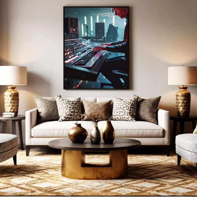 Impressão Em Tela Sonic Pulse (Criador carregado)