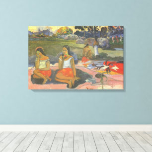 Impressão Em Tela Sonolência Encantadora de Paul Gauguin, Arte Antig