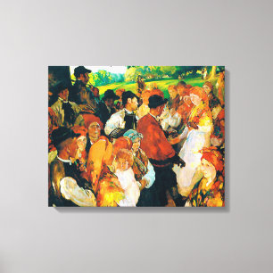Impressão Em Tela Sorolla - Fiesta Gallega