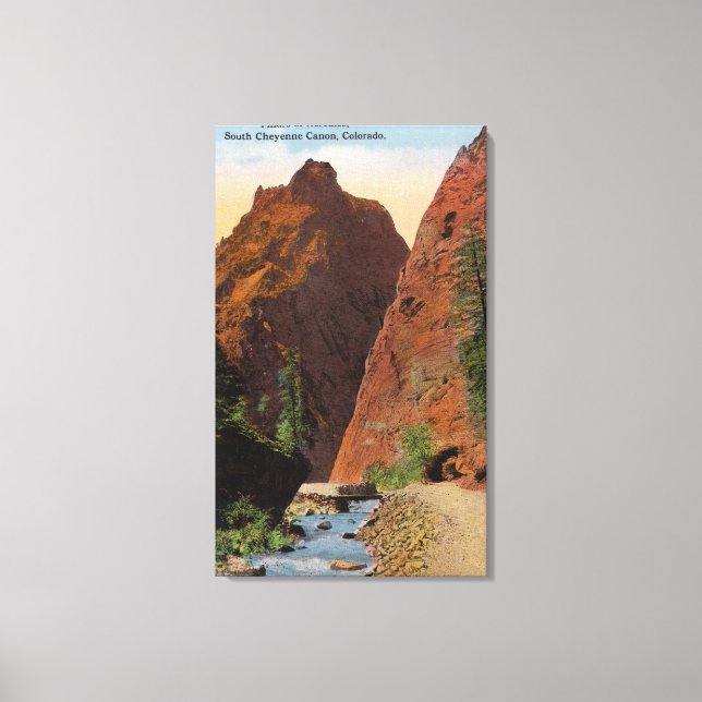 Impressão Em Tela South Cheyenne Canyon (Frente)