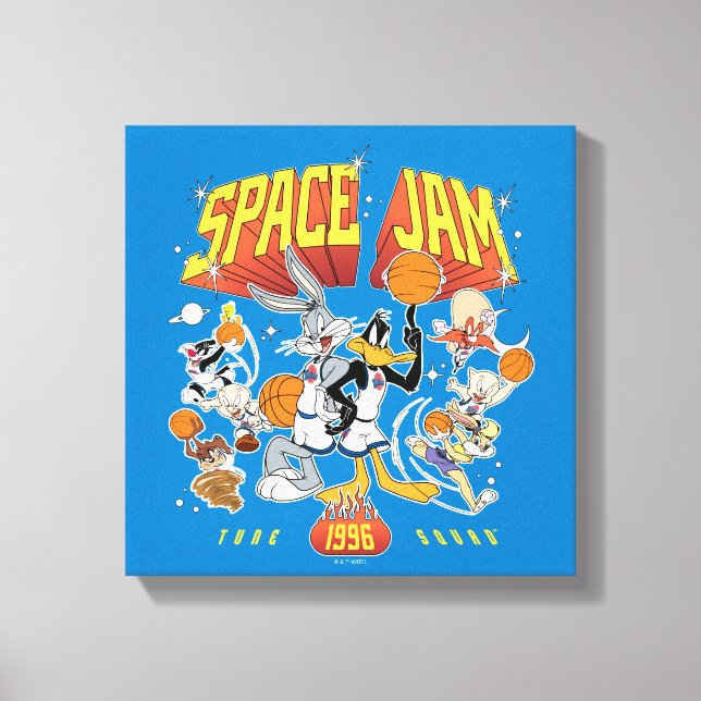 Impressão Em Tela SPACE JAM™ TUNE SQUAD™ 1996 Gráfico (Frente)