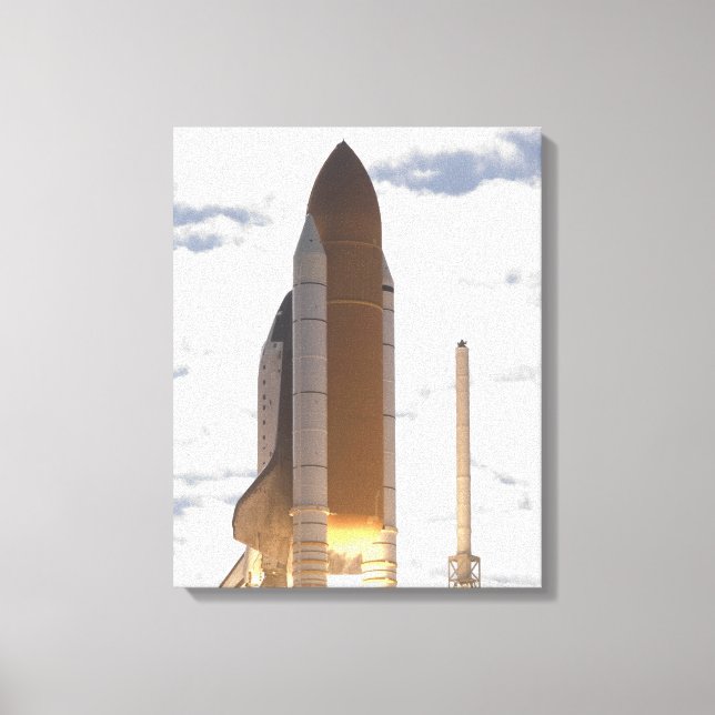 Impressão Em Tela Space Shuttle Atlantis levanta 16 (Frente)