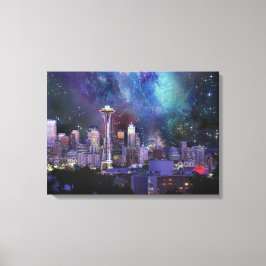 Impressão Em Tela Spacey Seattle