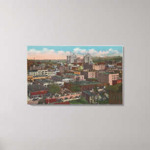 Impressão Em Tela Spokane, WA - opinião da skyline do centro