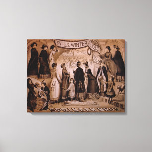 Impressão Em Tela 'Springer Brothers, Boston, Fall and Winter Collec