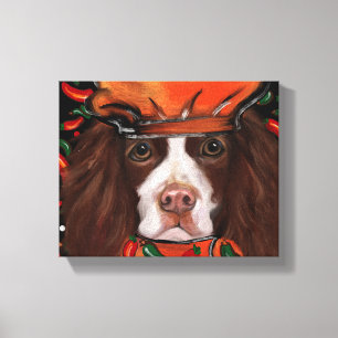 Impressão Em Tela Springer Spaniel Inglês