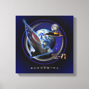 IMPRESSÃO EM TELA SR-71 PEDAÇOS ALTOS