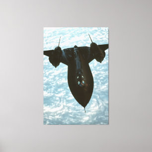 Impressão Em Tela SR-71 PRETO 40x60