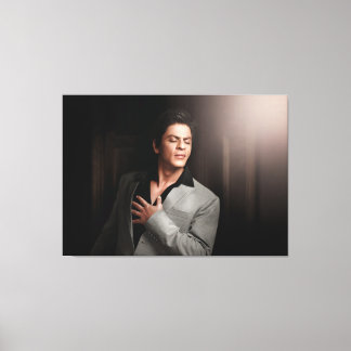 Impressão Em Tela SRK Shahrukh Khan King Of Bollywood