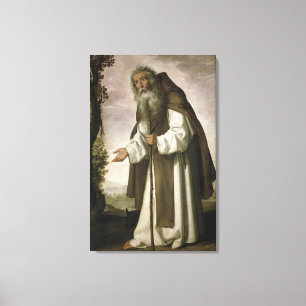 Impressão Em Tela St Anthony Dispirited, 1640 (o óleo em canvas)