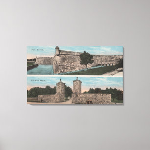 Impressão Em Tela St Augustine, FL - ideia do Ft. Marion & cidade