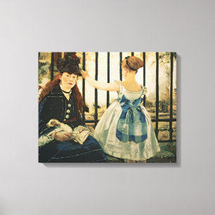 Impressão Em Tela St. Lazare de Manet   Gare, 1872-3