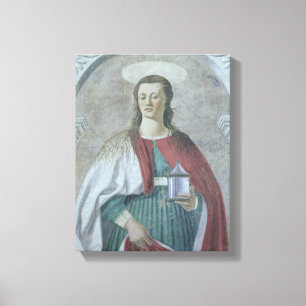 Impressão Em Tela St Mary Magdalene, 1466 (fresco) (detalhe) (veja