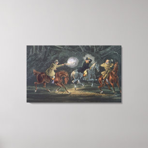 Impressão Em Tela Stand and Deliver, aquicultura por E. Duncan