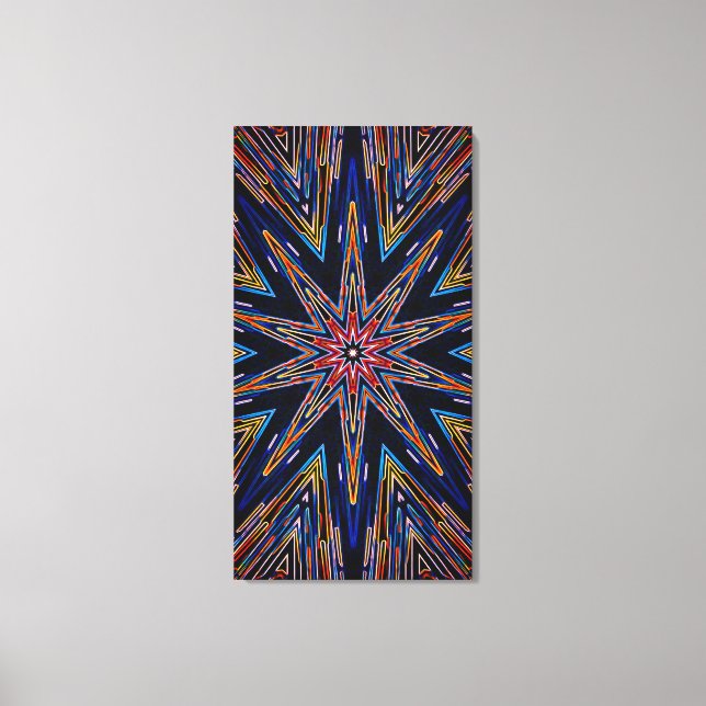 Impressão em Tela Star of Wisdom 21x40 (Frente)