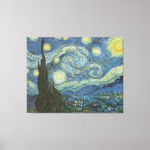Impressão Em Tela Starry Night por Vincent Van Gogh