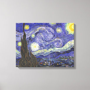 Impressão Em Tela Starry Night por Vincent van Gogh