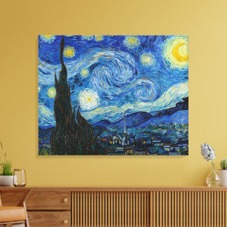 Impressão Em Tela Starry Night| Vincent Van Gogh