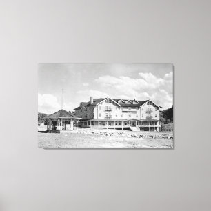 Impressão Em Tela Steamboat Springs, alojamento do CO e cabines