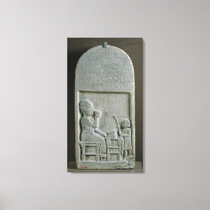 Impressão Em Tela Stela de Si'gabbor, padre do deus da lua