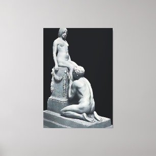 Impressão Em Tela Stephan Sinding - Adoração (1903)
