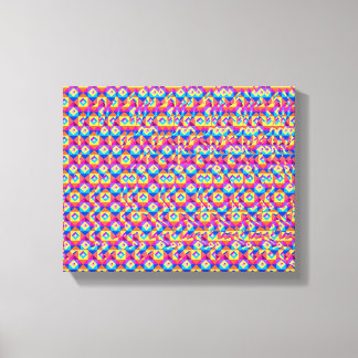 Impressão Em Tela Stereogram Heart and Hands 3d poster