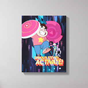 Impressão Em Tela Steven Universe   Steven sério.. Ativar!