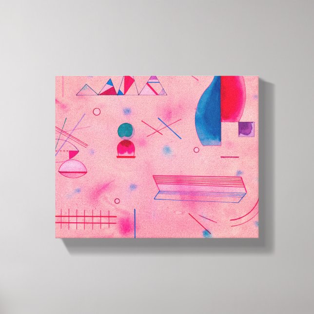 Impressão Em Tela Sticks, The Rose, 1933 by Wassily Kandinsky (Frente)