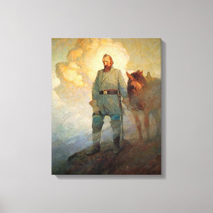 Impressão Em Tela Stonewall Jackson por N.C. Wyeth