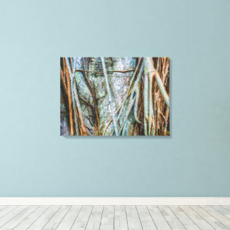 Impressão Em Tela Strangler Fig Abstrato
