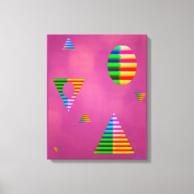 Impressão Em Tela Sua Presença de Páscoa (Frente)